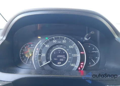 2013 Honda Cr-V Ex-L z USA, uszkodzony, nr VIN 5J6RM4H75DL026127